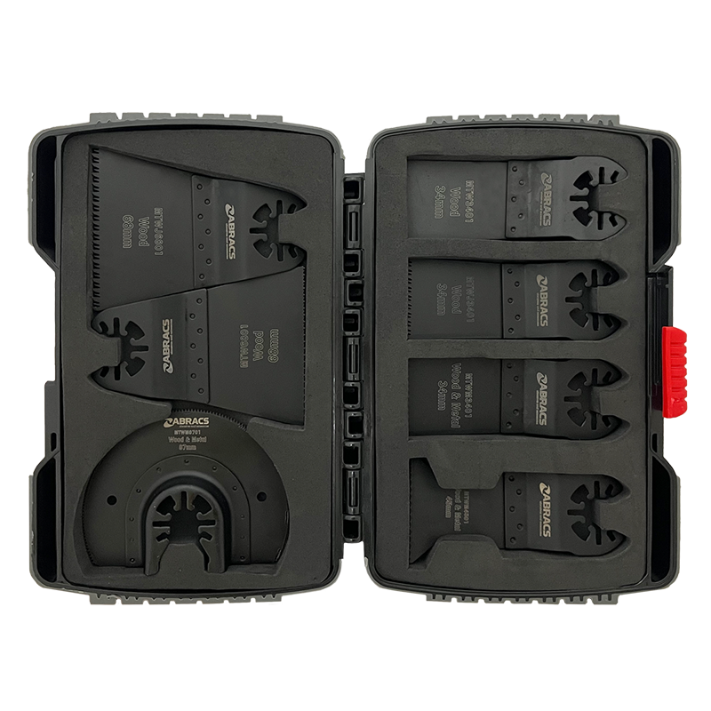 8pc Wood & Metal Multi-Tool Set (Reinforced Case) Expert