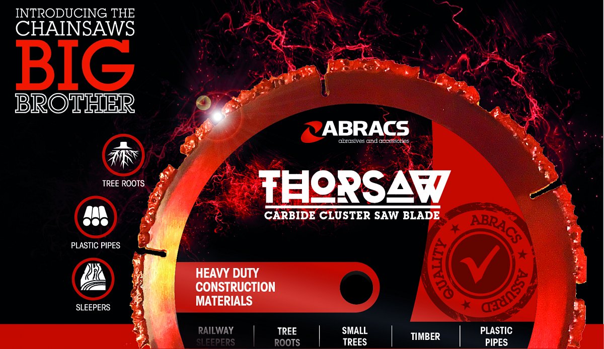 Thorsaw Carbide Cluster Blade has landed!